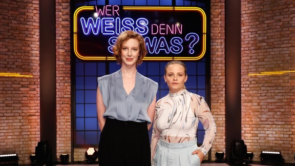 Wer Weiß Denn Sowas? - Luise Wolfram Und Jasna Fritzi Bauer - Whd.