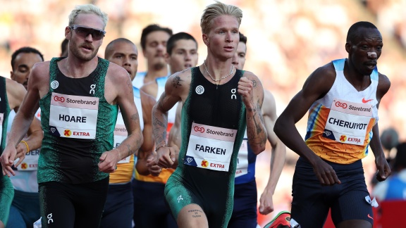 Sportschau - Diamond League In Oslo - Krause Mit Sturz, Farken Mit Nächstem Rekord