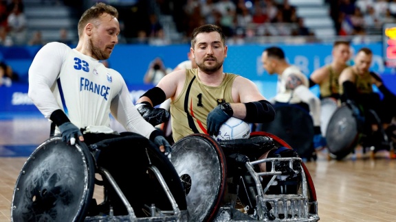 Sportschau Paralympics 2024 - Rollstuhl-rugby: Fra-ger Im Re-live