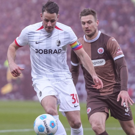 Günther im Dribbling