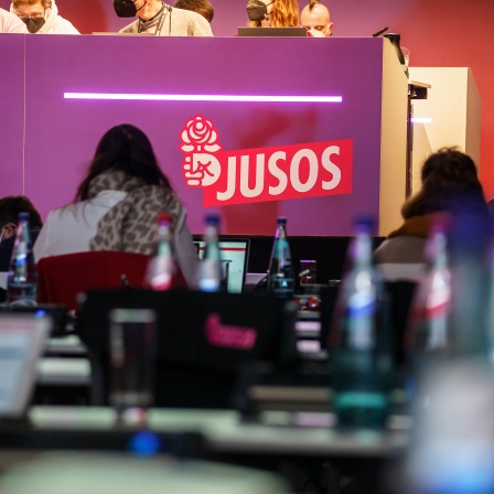 Das Logo der Jusos