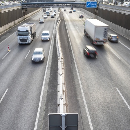 Stadtautobahn A59 in Duisburg