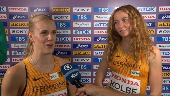Sportschau Leichtathletik-wm 2025 - Smilla Kolbe Und Majtie Kolberg Im Interview