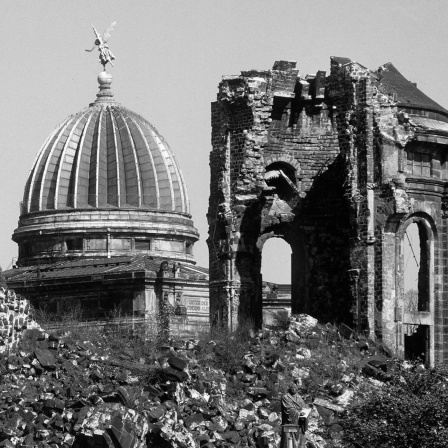 Gedenken an die Zerstörung Dresdens am 13./14. Februar 1945