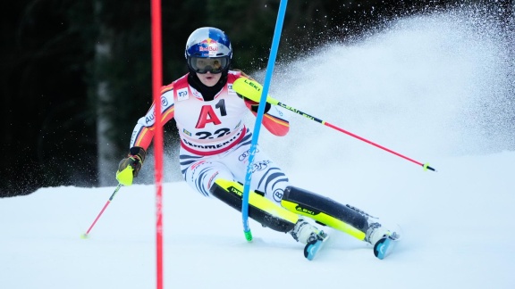 Sportschau Wintersport - Slalom Der Frauen In Semmering - Die Zusammenfassung