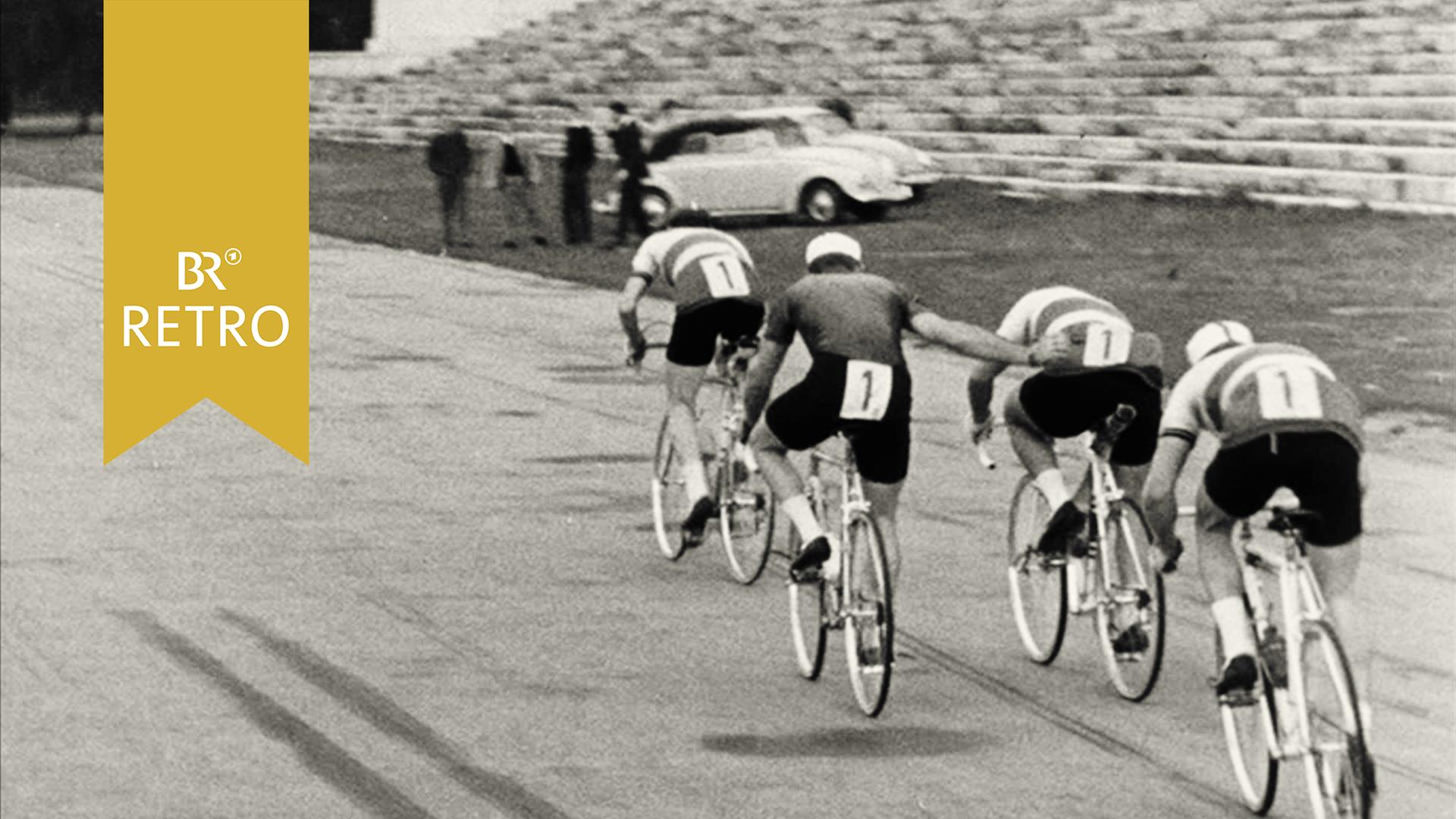 BR Retro Vierer Mannschaftsfahren Straße · Nürnberg 1962 ARD Mediathek