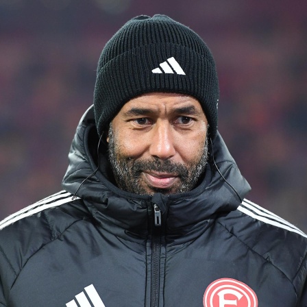 Düsseldorfs Trainer Daniel Thioune