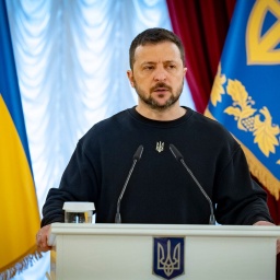 Der Präsident der Ukraine, Wolodymyr Selenskyj
