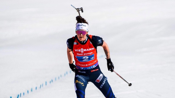 Sportschau Wintersport - Biathlon-verfolgung Der Frauen In Canmore - Die Zusammenfassung