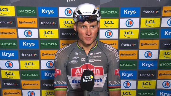 Sportschau Tour De France - 2. Etappe - Sieger Van Der Poel Im Interview