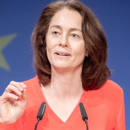 EU-Vize-Parlamentspräsidentin Katarina Barley.
