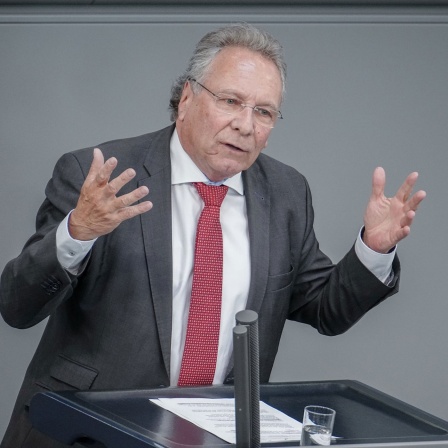 Klaus Ernst, Vorsitzende des Bundestagsausschusses für Klima und Energie (Die Linke)