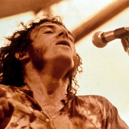Joe Cocker 1970 beim Woodstock Festival