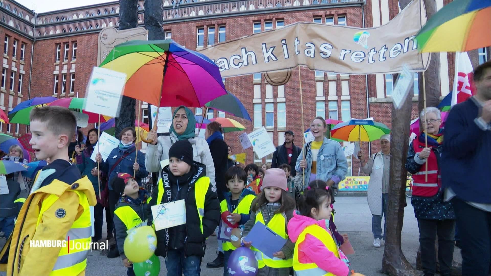 Hamburg Journal: Förderung Von Sprach-Kitas: Proteste In Hamburg | ARD ...