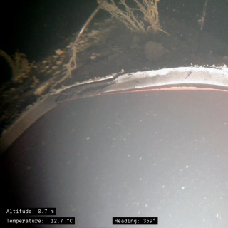 Unterwasser-Aufnahme eines Lecks an der Pipeline Nord Stream 1 - aufgenommen von einem Team der schwedischen Zeitung "Expressen".