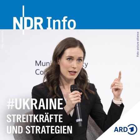 Sanna Marin, Ministerpräsidentin
der Republik Finnland, spricht auf der
Münchner Sicherheitskonferenz.