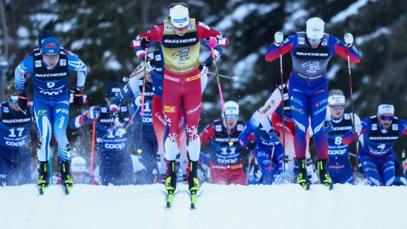 Sportschau Wintersport - Langlauf Der Männer In Toblach - Re-live