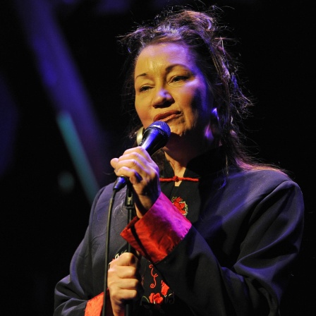 Die kanadische Jazz-Sängerin Holly Cole bei einem Konzert am 20.11.2013 in der Hamburger Fabrik.
