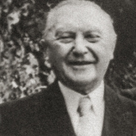Otto Wulff mit Konrad Adenauer Mitte der 1950er-Jahre