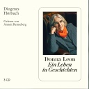 Hörbuchcover: "Leben in Geschichten" von Donna Leon