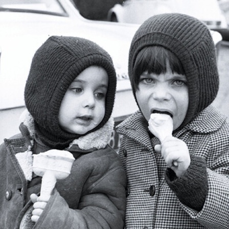 Kinder mit Eis 1968 bis 1970