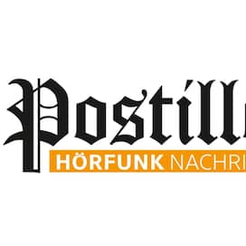 Das Logo von Postillon Hörfunk Nachrichten