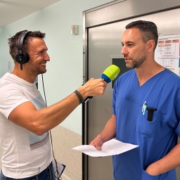 Reporter Benno Scholze live aus dem St. Johannes Krankenhaus Kamenz