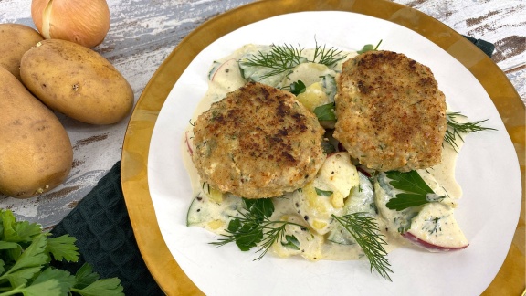 Ard-buffet - Rezept: Fischfrikadelle