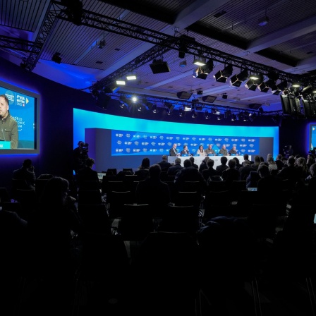 Vor dem Start des Weltwirtschaftsforums in Davos war auch der Krieg in der Ukraine Thema.