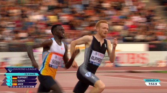 Sportschau - Frederik Ruppert Gewinnt über 3000 Meter Hindernis - Die Letzte Runde
