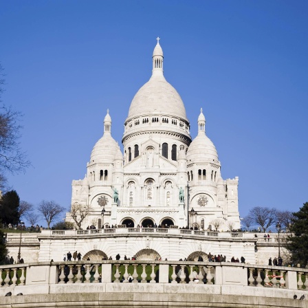 Basilika des Heiligen Herzens. Paris.