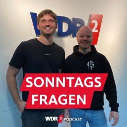 Henry Horn (links) und Constantin Gold bei WDR 2