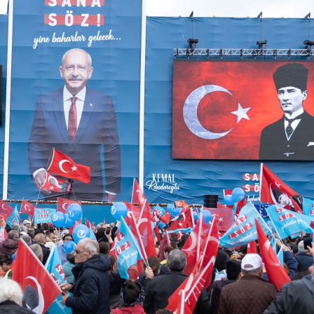 Wahlkampf von Kemal Kilicdaroglu in der Türkei