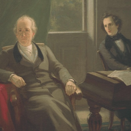Mendelssohn und Goethe