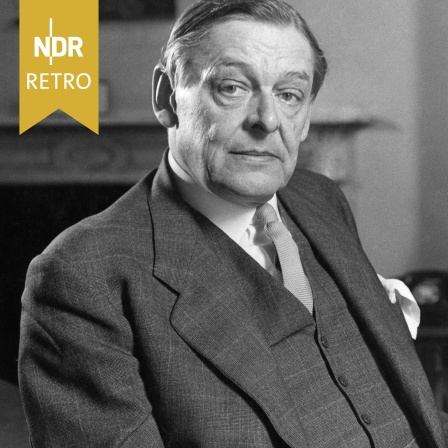 Lyriker T. S. Eliot im Jahre 1958