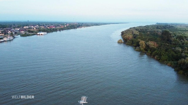 Blick von oben auf das Donaudelta.