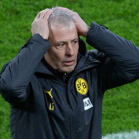 Lucien Favre als Trainer von Borussia Dortmund