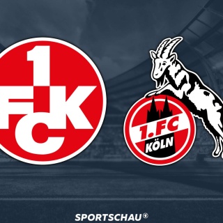 Logo 1. FC Kaiserslautern gegen 1. FC Köln