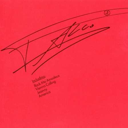 Albumcover zu Falcos drittem Album &#034;Falco 3&#034;