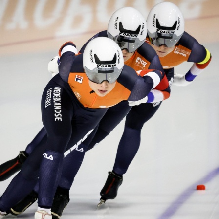 Niederländisches Eischnelllauf-Team der Frauen
