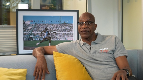 Sportschau - Edwin Moses - 'ich Dachte, Deutschland Ist Der Mittelpunkt Der Welt'