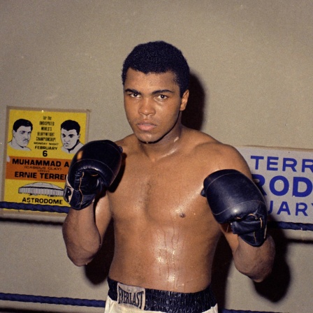 Boxer Cassius Marcellus Clay Jr. aka Muhammad Ali