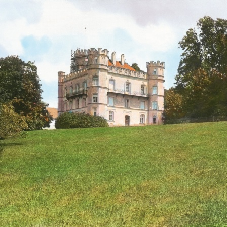 Schloss Berg am Starnberger See. Bayern