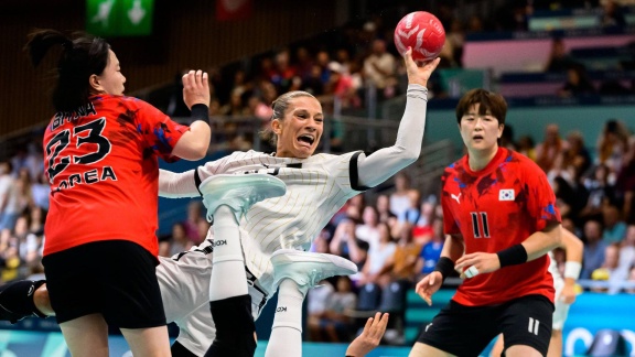 Sportschau Olympia 2024 - Handball:  Deutschland - Südkorea (f) Im Re-live