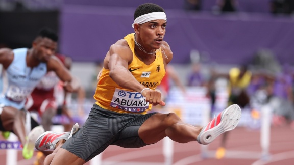 Sportschau Leichtathletik-wm 2025 - Vorlauf Der 400m Hürden Mit Joshua Abuaku