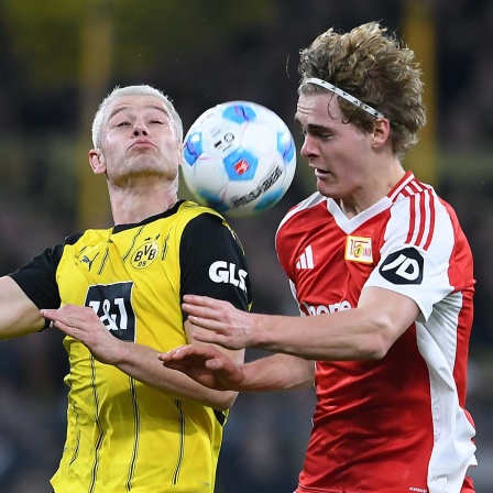 Tom Rothe von Union Berlin in Aktion