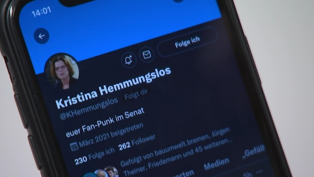 Der Twitter-Account von "Kristina Hemmungslos".