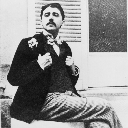 Der Schriftsteller Marcel Proust auf einer zeitgenössischen Aufnahme 1905