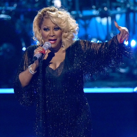 Patti LaBelle auf der Bühne in Los Angeles 2023