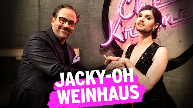 Kurt Krömer und Jacky-Oh Weinhaus; Quelle: rbb/Daniel Porsdorf